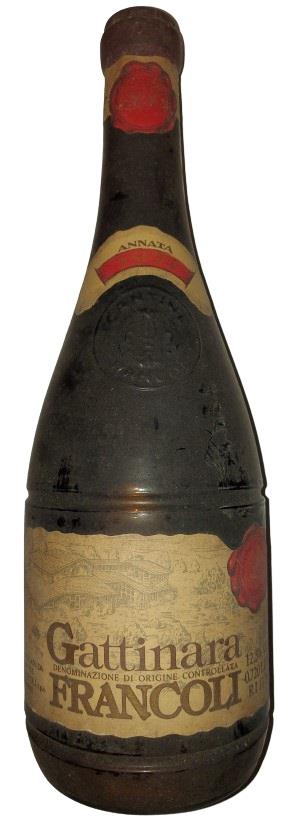 1974 Gattinara Nebbiolo Cantine Frattelli Francoli