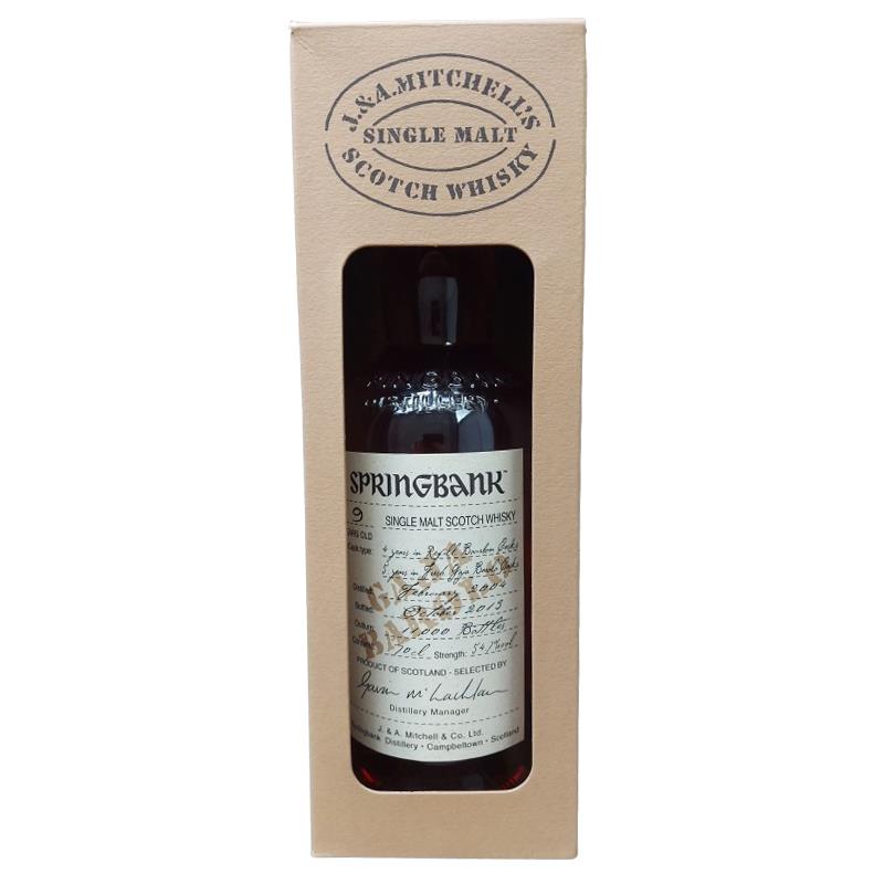 Springbank 9yrs Single Malt Scotch Whisky Gaja Barolo Cask - Privatkeller