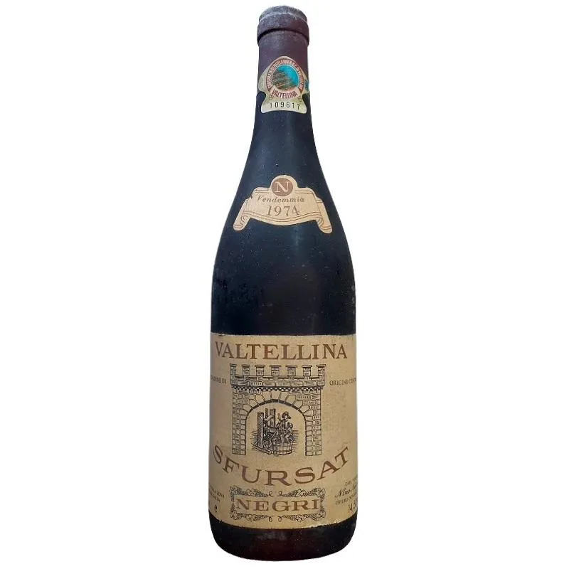 1974 Valtellina Sfursat Nino Negri