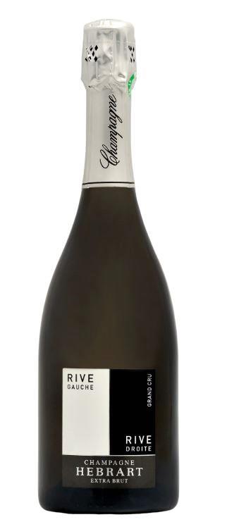 Champagne Hebrart Rive Gauche Rive Droite Extra Brut Champagne Grand Cru Millesime 2014