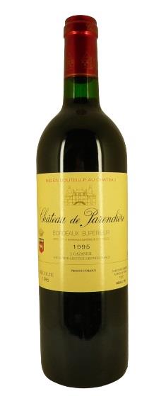 Raritäten 1995 Château de Parenchère Bordeaux Supérieur AC