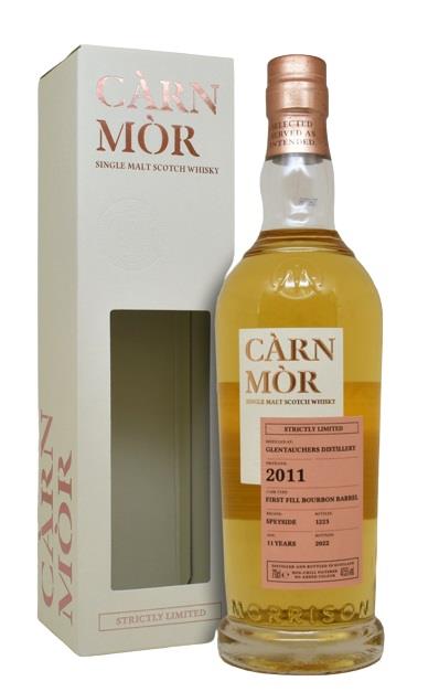 2011 Càrn Mòr Glentauchers Distillery 11yrs Single Malt Scotch Whisky Bourbon Barrell