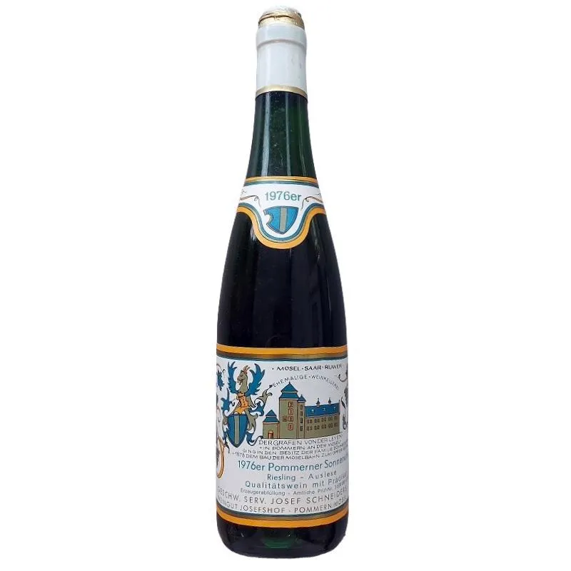 1976 Pommerner Sonnenuhr Riesling Auslese Weingut Josefshof