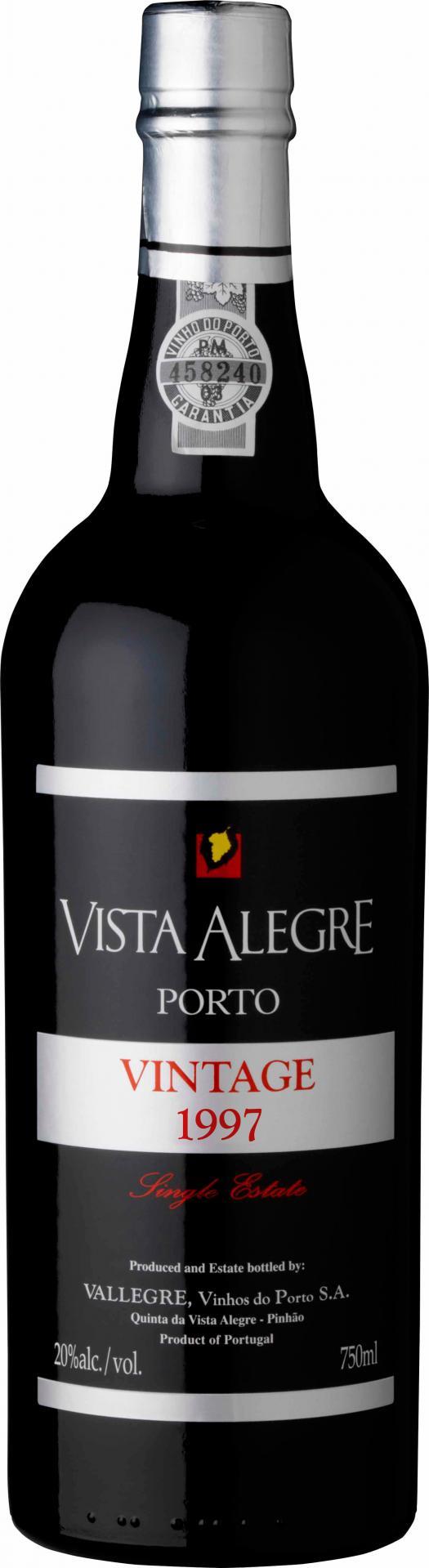 Vallegre Vista Alegre Vintage Port 1997 in Holzkiste