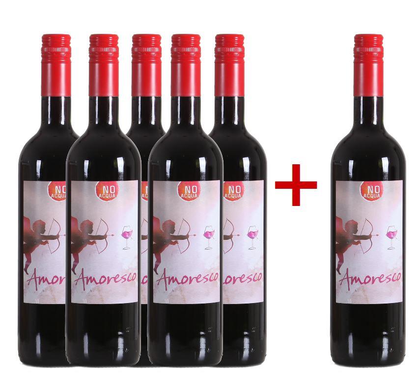 2018 Amoresco Tinto - No Acqua - im Vorteilspaket