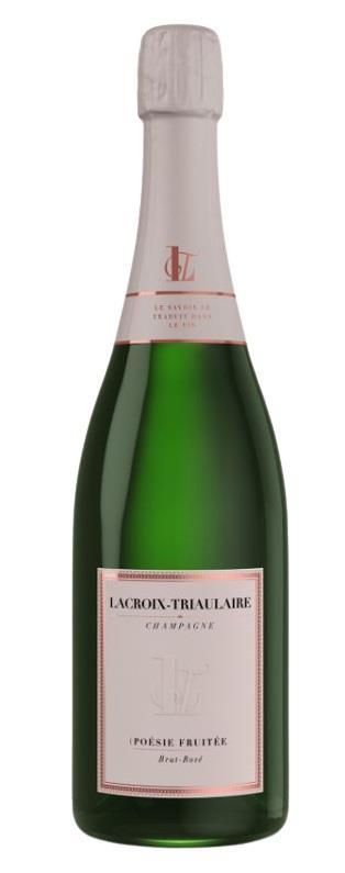 Champagne Lacroix-Triaulaire Poésie Fruitée Brut Rosé Champagne