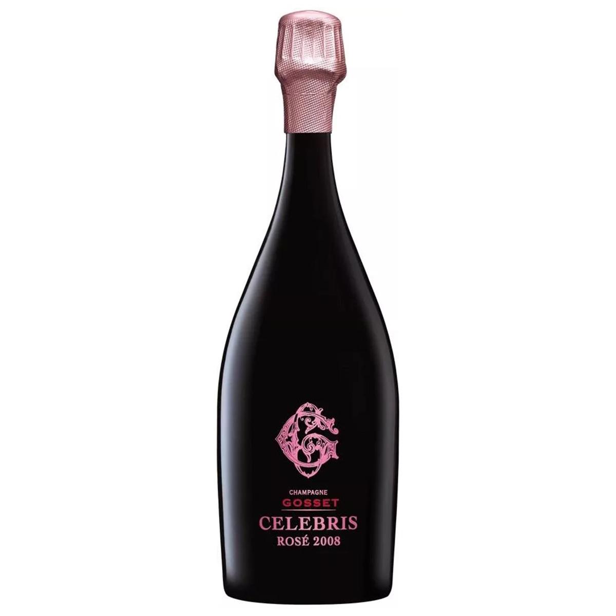 Champagne Gosset Extra Brut Celebris Rosé Champagne 2008