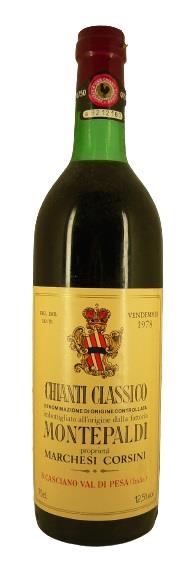 Raritäten 1978 Montepaldi Chianti Classico Marchesi Corsini