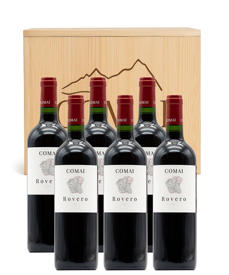 2019 Rovero Rosso Superiore 6er Holzkiste