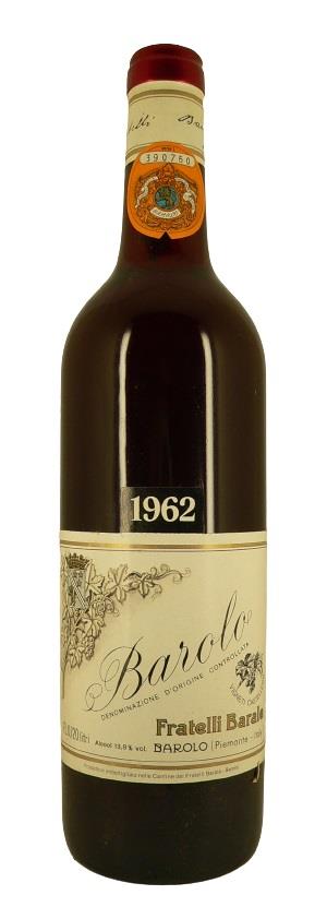 Raritäten 1962 Barolo Fratelli Barale