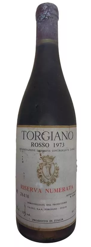 1973 Torigiano Rosso Riserva Lungarotti