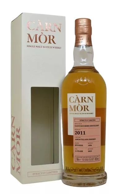 2011 Càrn Mòr Glentauchers Distillery 11yrs Single Malt Scotch Whisky Amontillado Sherry