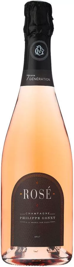 Brut Rosé Champagne 'Le Mesnil-sur-Oger' N.V. Magnum