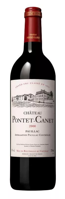 2000 Château Pontet-Canet Pauillac Grand Cru - Privatkeller