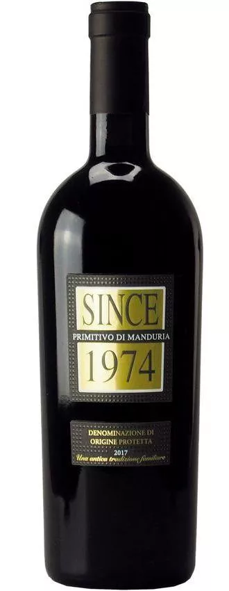 2020 Since 1974 Primitivo di Manduria DOP