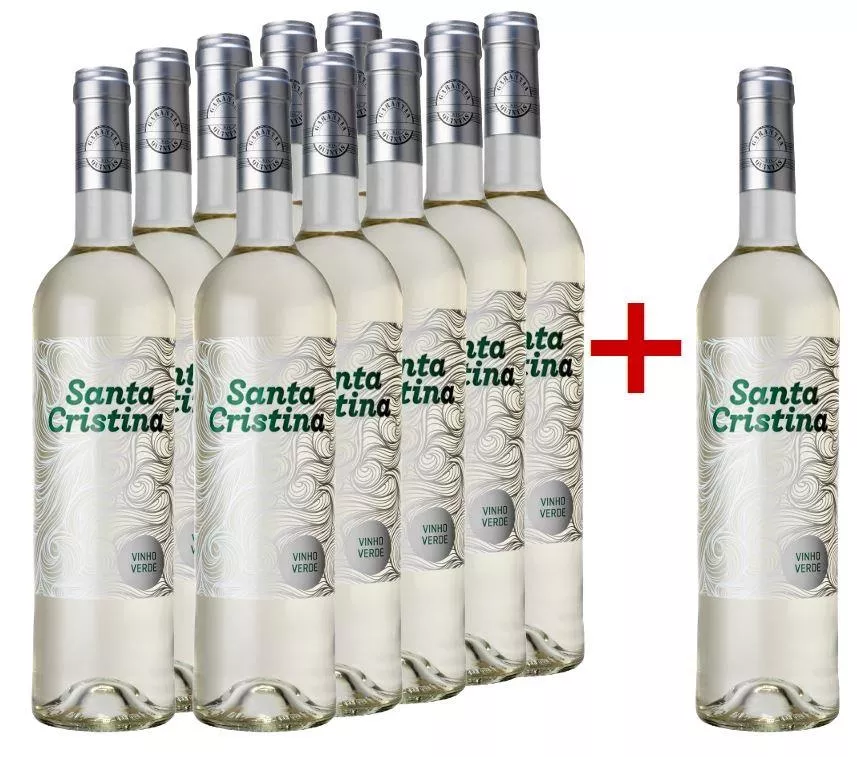 2022 Vinho Verde Branco "Santa Cristina" im Vorteilspaket